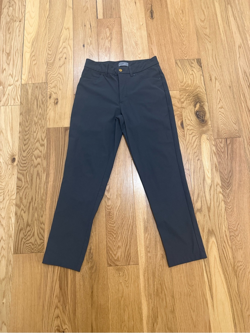 VRST Men's Slim Fit Black Pants GRAY color size 30x30